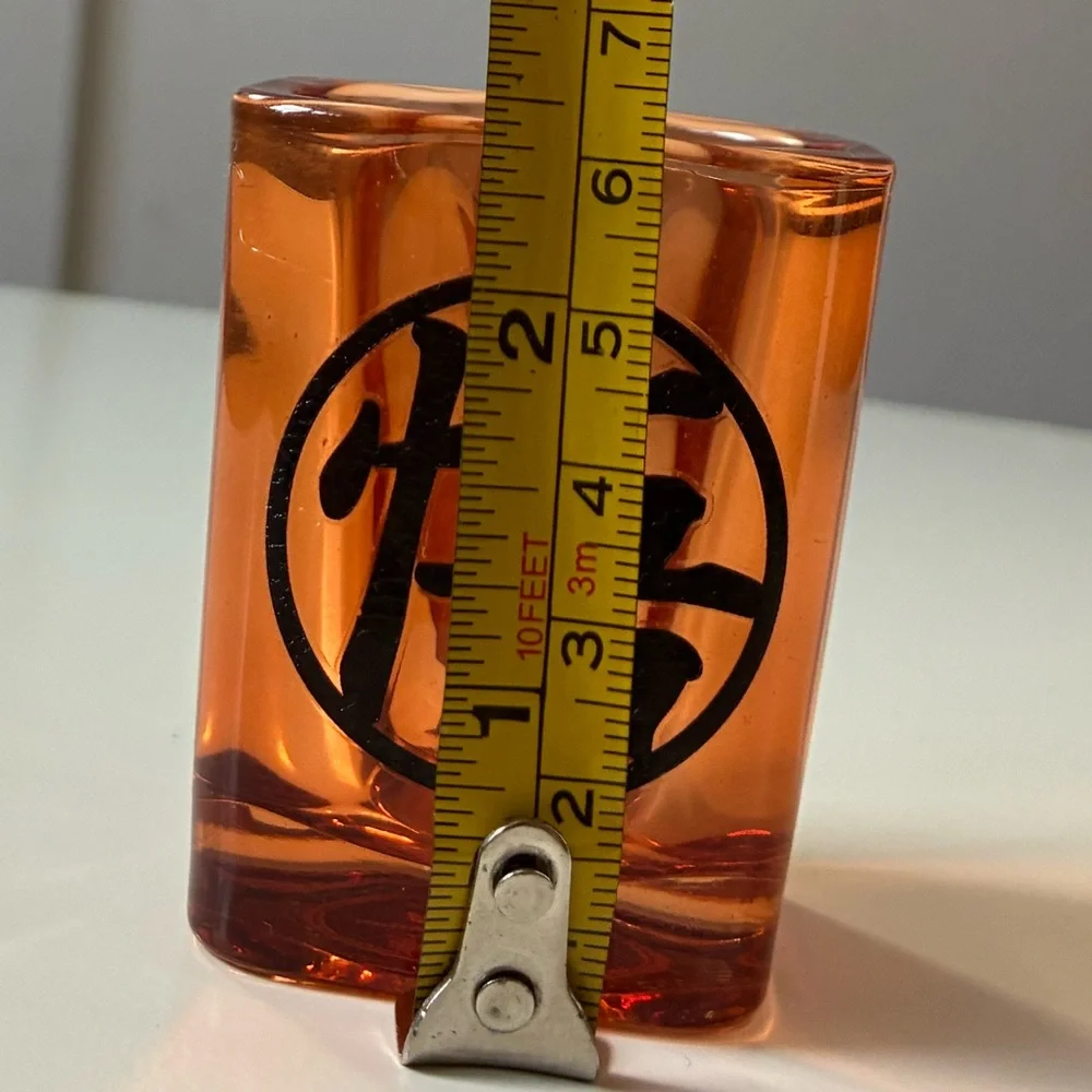 Orange Super Goku Dragon Ball Z Square Shot Glass - 2 oz.